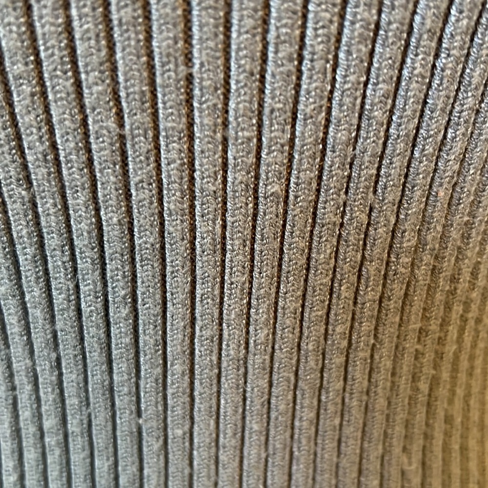 Zara Mock Neck Combination Long Sleeve Sweater - Picture 8 of 9